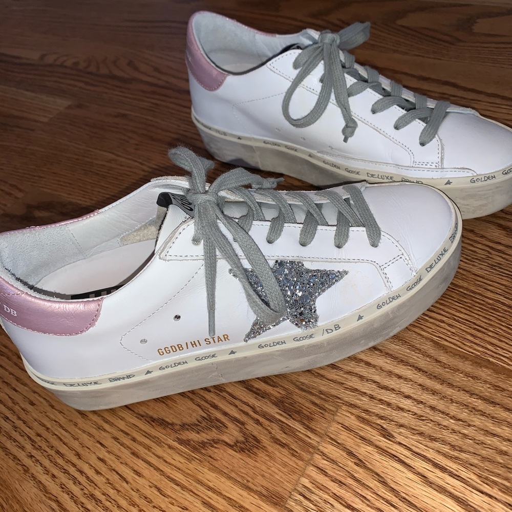 Platformed hi star golden gooses